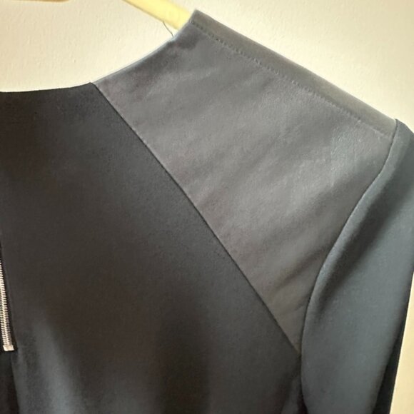 rag & bone black multi-material top - Picture 6 of 6